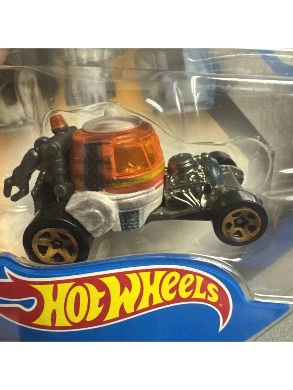 Star Wars Hot Wheel Character Lot  Of 4 Boba Fett Luke Skywalker C-3PO Chopper